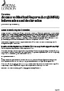 Access to Medical Reports Act information and declaration